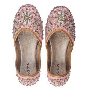 Fuchsia |  "Charlotte" Pink Embellished Women's Shoes
